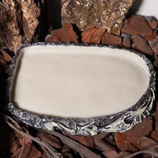 Ciotola per Cibo per Rettili, Ciotola, Accessorio per Acquario, Ciotola per