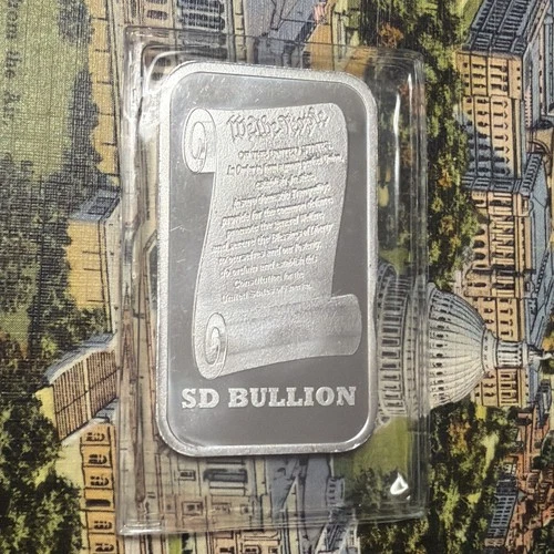 SD Bullion Preamble 1 oz. Silver Bar 🇺🇸