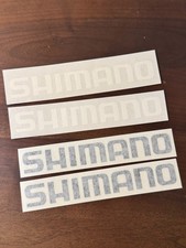 2x Shimano MTB transfer Decals Stickers - premium repro. Retro MTB