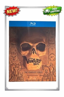 The Venture Bros.: Seasons 1-7 (BLU-RAY, 7-Disc) Sealed