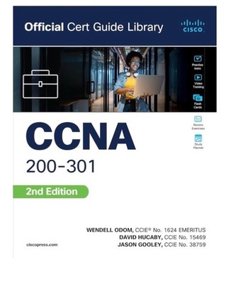 CCNA 200-301 Official Cert Guide Library 2nd Edition **NEW**