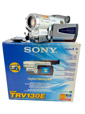 Sony DCR-TRV130E Digital8 Camcorder Videokamera Digitalisieren Fernbedienung