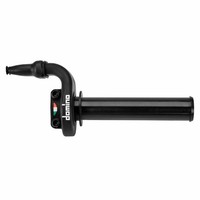 Gasgriff Motorrad On-Road Domino KRR 03 Schnellgasgriff 4T Push-Pull Alu Schwarz