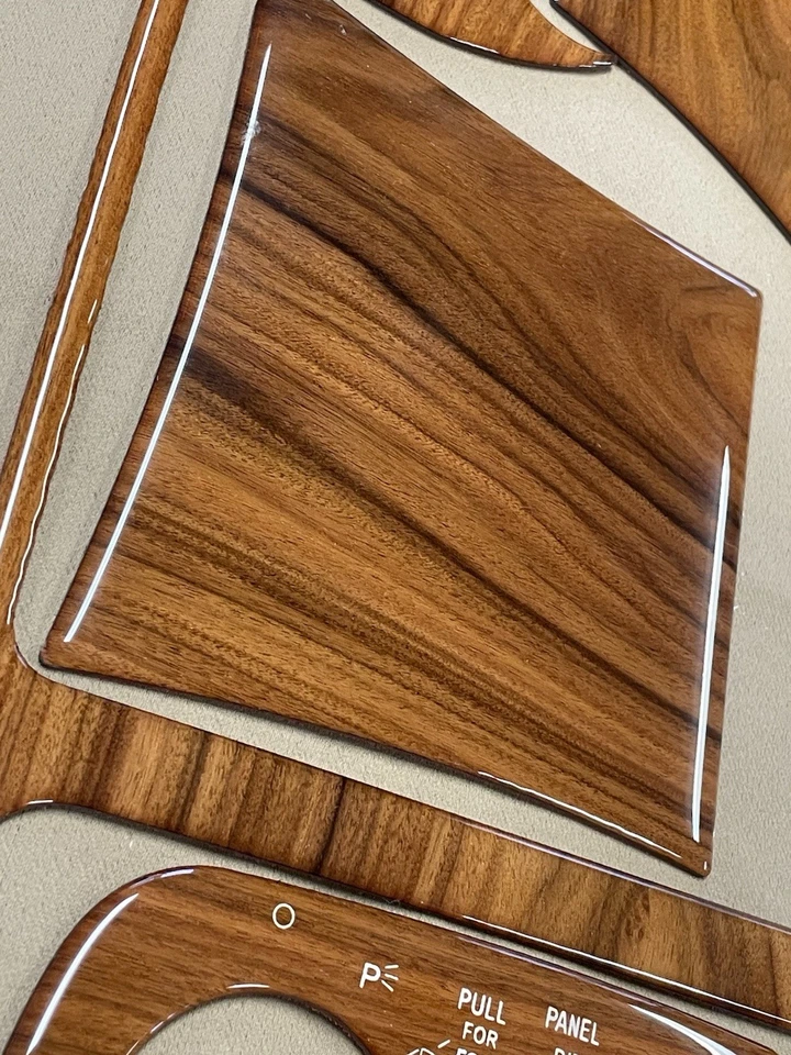 2000-04 Ford  F-150 / F-250, 4 Dr Models 20 PC Rosewood Flexible Vinyl - Image 4 of 4