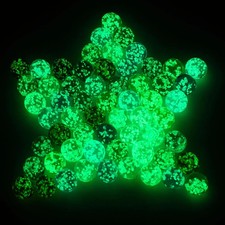 48 Pieces Marbles Glow in the Dark for Kids Mixed Colors Luminous Glass Marbles