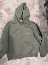 Fear of God Essentials GRAY Hoodie 100 Authentic - SMALL