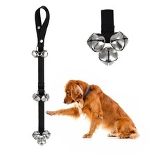 1pc Dog Door Bell Puppy Potty Training Bell Dogs Go Out Training 7 Loud Bells