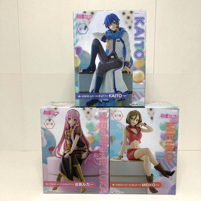 [NEW] FuRyu Hatsune Miku Series Noodle Stopper Figure Luka & MEIKO & KAITO Set
