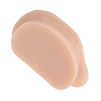 Soft Silicone Ear Model Simulation Ear Acupuncture Practice Model For Hospital