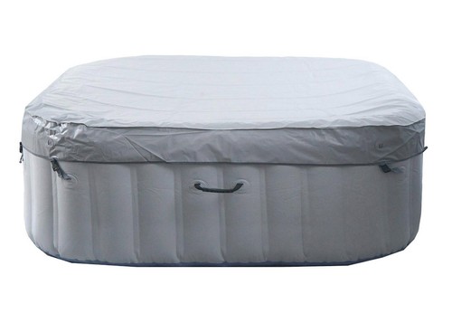Whirlpool HWC-N97, Outdoor heizbar aufblasbar Pumpe PVC, eckig 198cm grau-blau - Bild 5 von 9