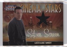 2007 Donruss Americana Cinema Stars Silver Screen Materials Leonard Nimoy nd3