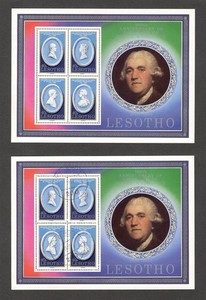 1980 LESOTHO Scott 301 { WEDGWOOD } SOUVENIR SHEET MNH + USED