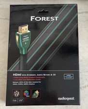 AudioQuest Forest 3ft 4in HDMI Cable - Black/Green
