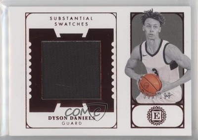 2022-23 Panini Chronicles Draft Picks Red 33/199 Dyson Daniels #ES-DDA RC 03bh