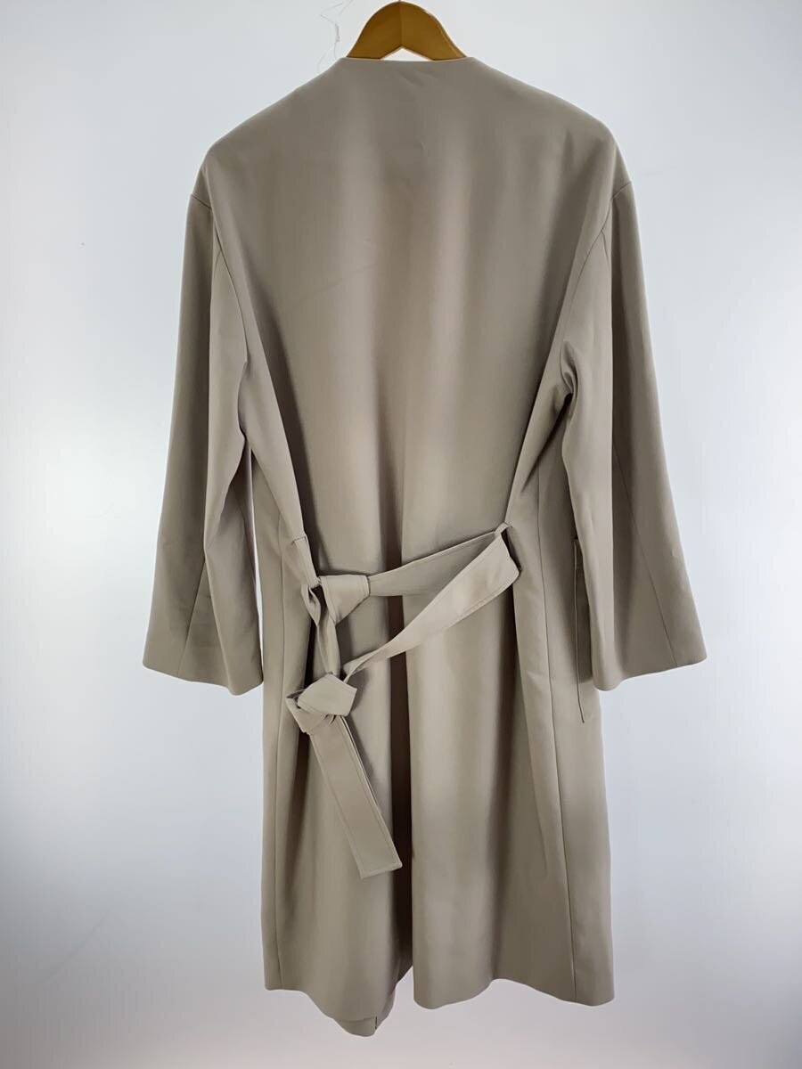 HARE Coat S Polyester Beige Solid Jacket Mens Lay… - image 2