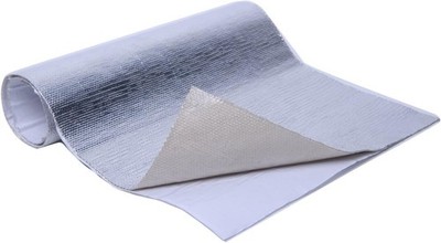 Aluminized Heat Shield Thermal Barrier Adhesive Backed Heat Mat 12 Size: 12X24