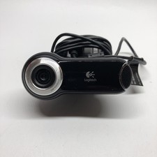 Logitech Pro 9000 Webcam USB Carl Zeiss Lens Autofocus 2MP
