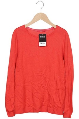 s.Oliver Pullover Damen Strickpullover Strick Oberteil Gr. EU 38 Rot #5rxl86s