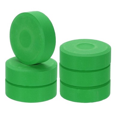 6 Pcs Washable Tempera, 2.3''x0.7'' Large Tempera Paint Cakes, Green