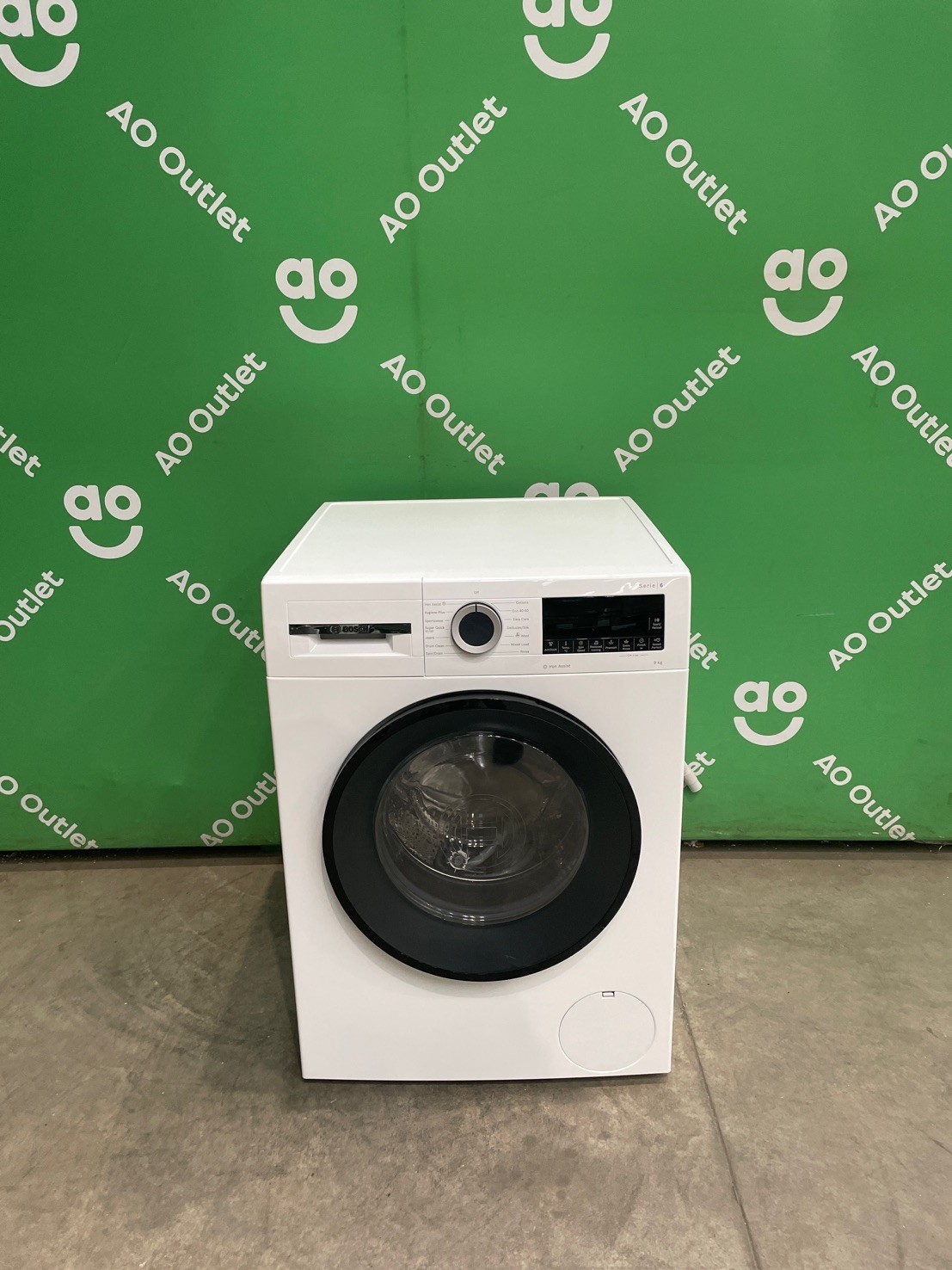 Bosch Washing Machine 9kg 1400rpm White A Rated WGG24400GB #LF120129