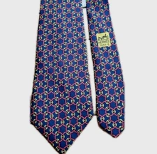 Hermes Silk Mens Tie