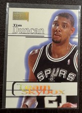 Tim Duncan 1997-1998 Skybox Team Skybox Rookie Card #229 . rookie card picture