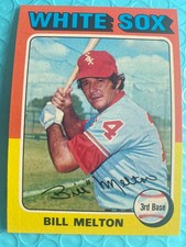 1975 Topps Baseball set break #11 Bill Melton MINT?