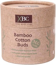 1X 300 Bamboo Cotton Buds Sturdy Wooden Natural Stem Eco Friendly - NEW UK