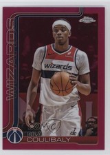 2025-26 Topps Chrome Magenta Refractor /399 Bilal Coulibaly #208 6b6
