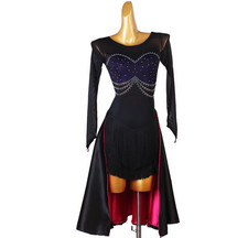 Latin Ballroom Competitio  n Dance Dress Modern Waltz Tango Standard Dress