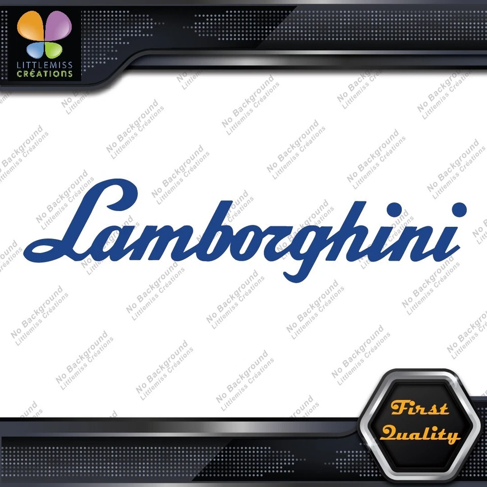 Compatible Lamborghini Cars Luxury Name Simple Lambo Vinyl Decals Stickers - Изображение 4 из 4