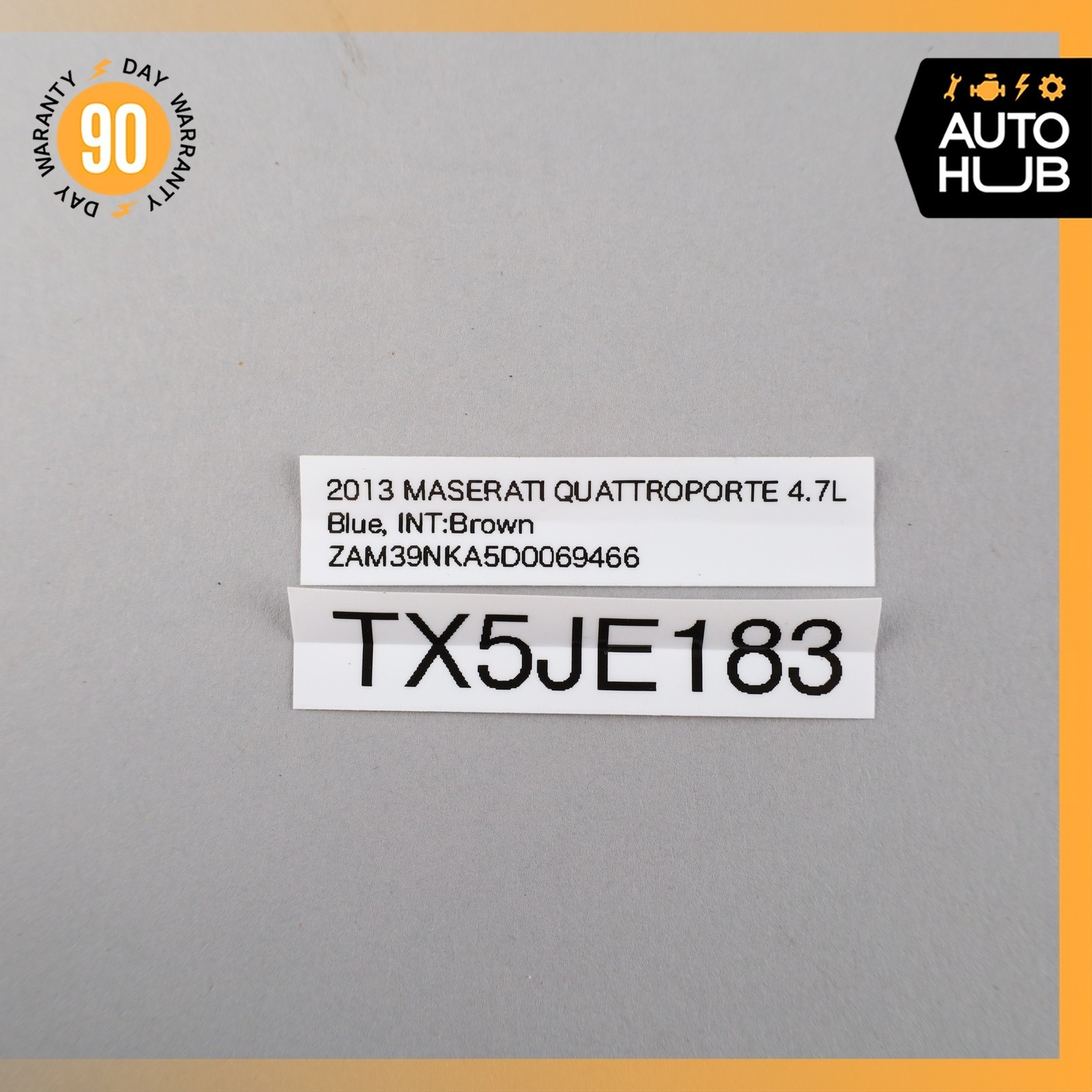 Maserati GranTurismo Front Bose Subwoofer Sub Woofer Speaker 477182 OEM 51k