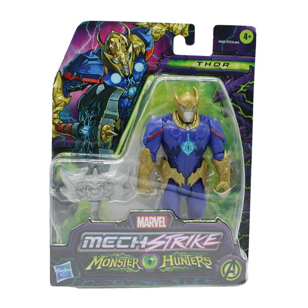 Thor Actionfigur | Neu Ovp | Hasbro Marvel | Mech Strike Monster Hunters Marvel-image