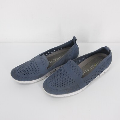 Cole Haan Womens Zerogrand Stitchlite Slip-On Loafer Blue Size 8 B