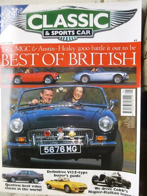 C&SC 98/05 JAGUAR E-TYPE V12 AUDI QUATTRO MGC TR5 VOLVO AMAZON ALFA SZ LOTUS 7 