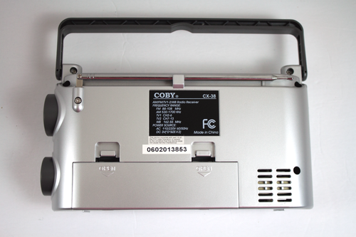 Coby Portable Weather Band AM/FM/WB Radio Receiver CX-38 - Picture 7 of 8