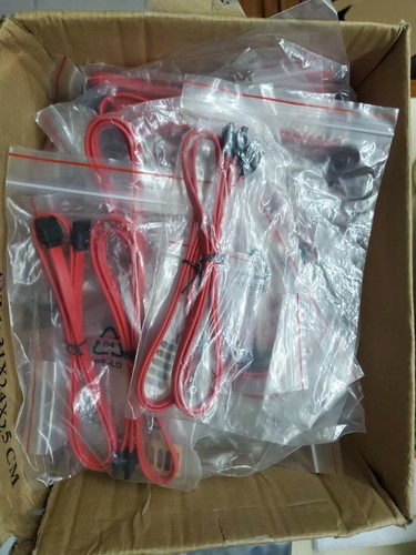2PCS ATA Serial Lian Feng E209329 Connector Cable 20" 21149 26AWG - 第 4/4 張圖片