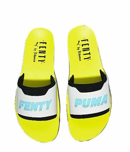 yellow fenty puma slides