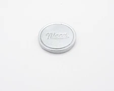 Nicca 42mm ID Slip-On Silver Metal Front Lens Cap (#17219)