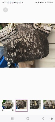 Coach Madison Sequin Sofia Mini Satchel | eBay