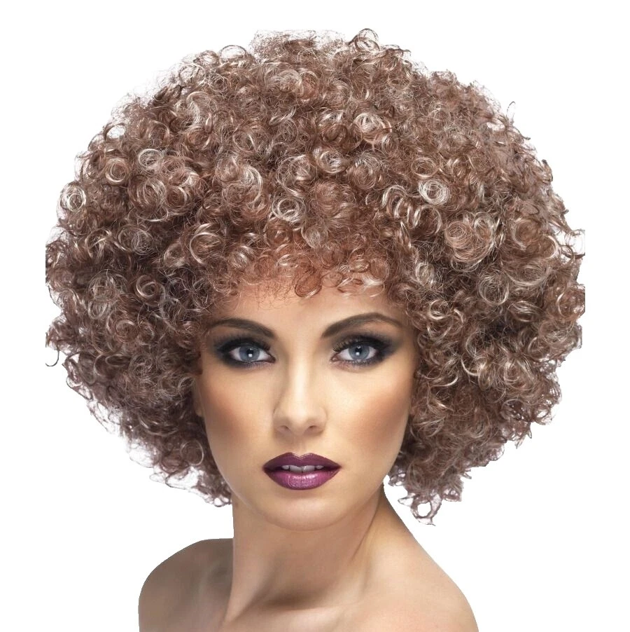 Disfraz disco Smiffys pelucas y vello facial