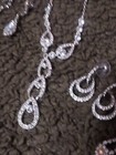Vintage & Modern Jewelry Lot Silver Tone  Bling Bling — photo 7