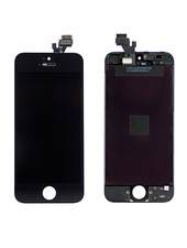 Replacement LCD Assembly Compatible For iPhone 5 Aftermarket Plus: Tianma Black