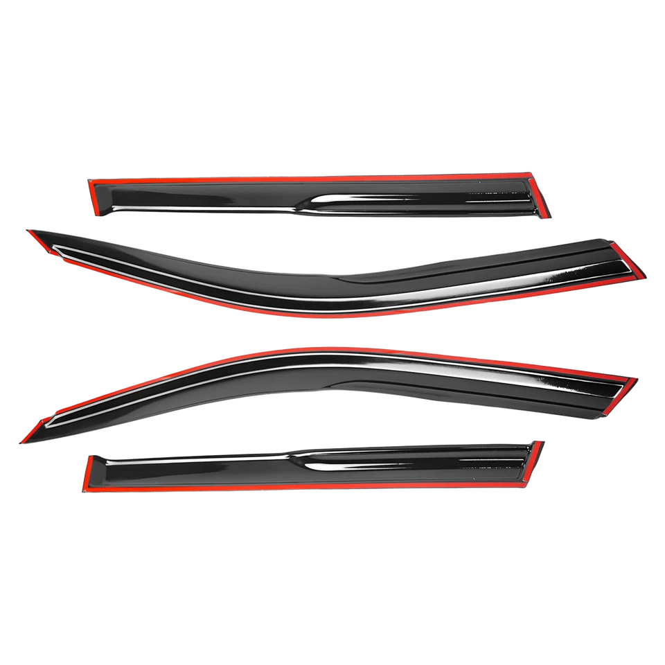 Defletor de viseira de janela genuíno 2009-2013 Nissan Rogue 2014-2015 Rogue Select EUA - Imagem 2 de 4