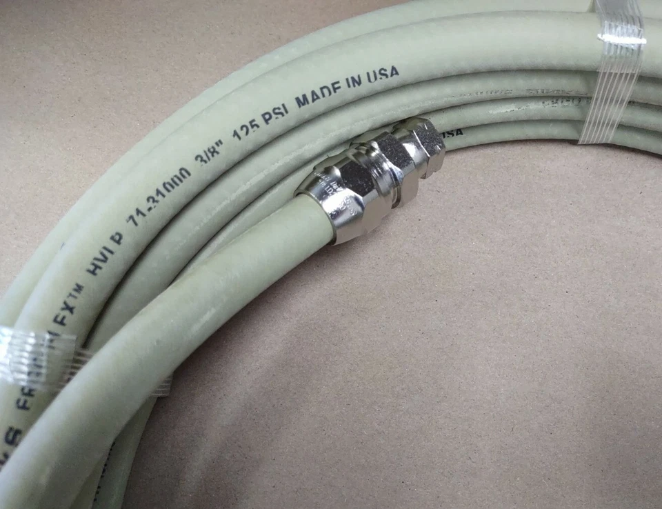 BINKS  25" "GENUINE" HVLP ERGO-FLEX HOSE 3/8 " OD -  125 PSI. FOR GRAVITY GUN - Image 2 of 2