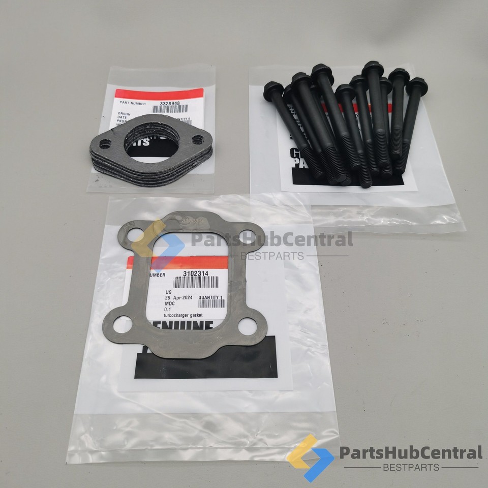 Bolts & Exhaust Manifold Gaskets For Cummins L10 M11 3102314 3328948