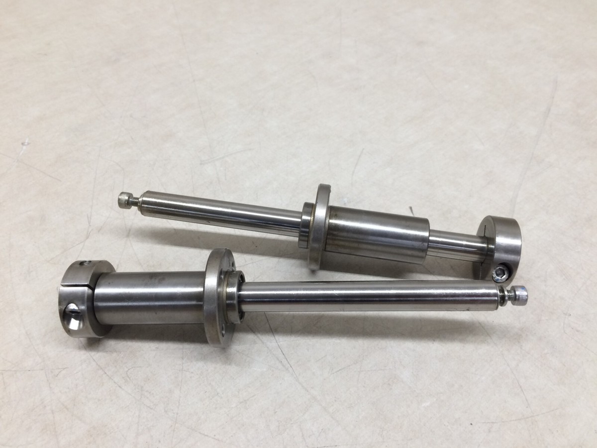 Set of Misumi 13 MM LHIRW-13 Round Pilot Flanged Linear Ball Bearing Rod  Stops | eBay