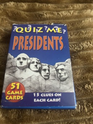 Quiz Me Presidents Cards