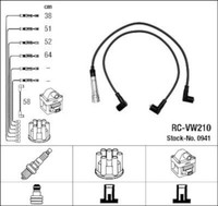 NGK ZüNdleitungssatz FüR VW Caddy I,Corrado,Derby,Golf I II Iii,Jetta II