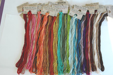 Overdyed Floss Weeks Dye Works 50-5 yd. skeins FREE SHIPPING